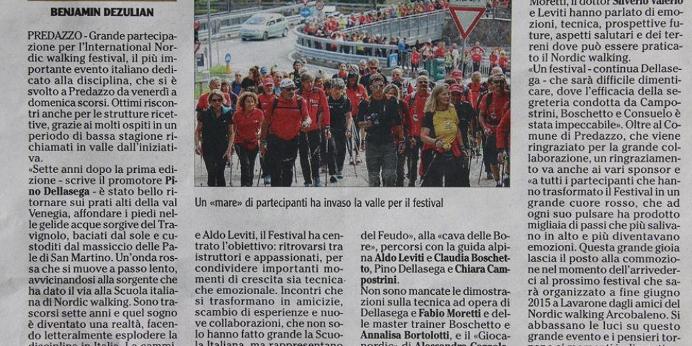 Nordic walking obiettivo centrato